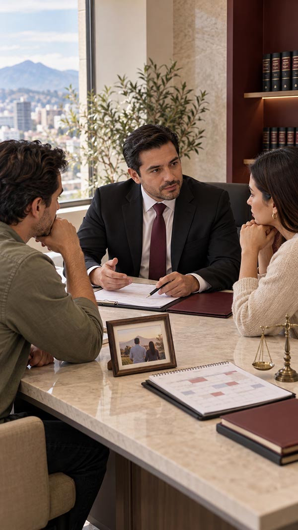 Derecho de familia y divorcios